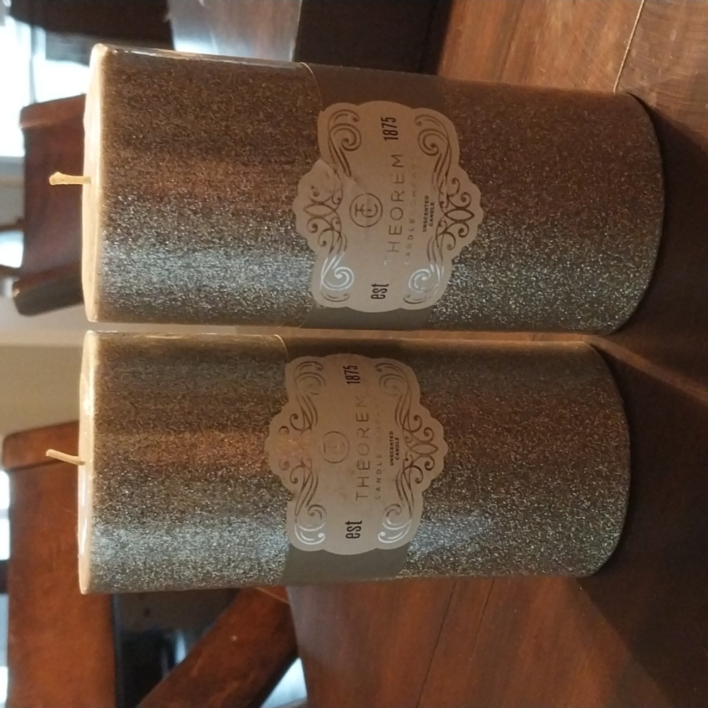 Pillar Candles set of 2